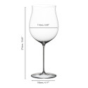 Бокал для красного вина Burgunder Grand Cru 1022мл коллекции Superleggero бренда Riedel
