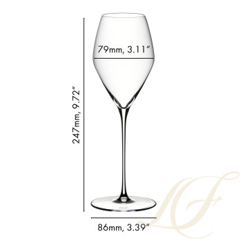 Бокал для розового вина 347мл, 2шт.  коллекции Veloce бренда Riedel