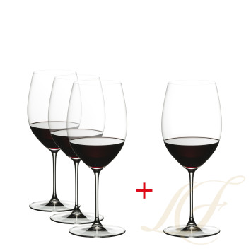 Бокал для красного вина Cabernet/Merlot 709мл, 4шт. коллекции Veritas бренда Riedel