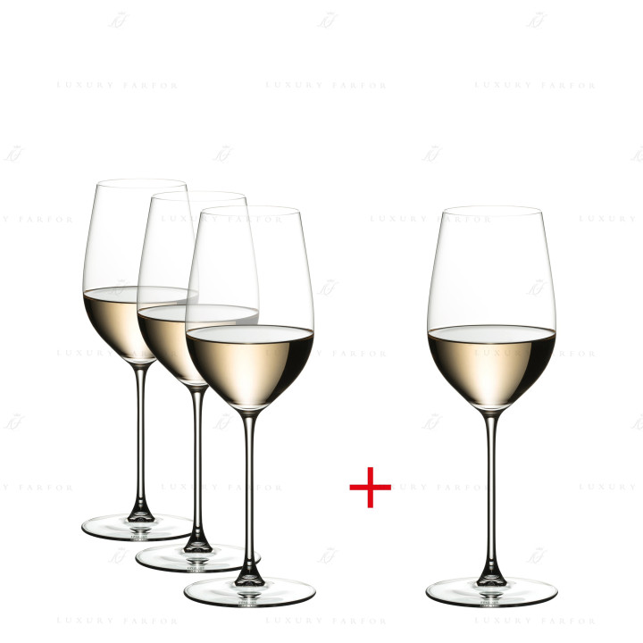 Бокал для белого вина Riesling/Zinfandel 409мл, 4шт. коллекции Veritas бренда Riedel