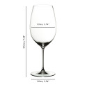 Бокал для красного вина Neue Welt Shiraz 709мл, 2шт.  коллекции Veritas бренда Riedel