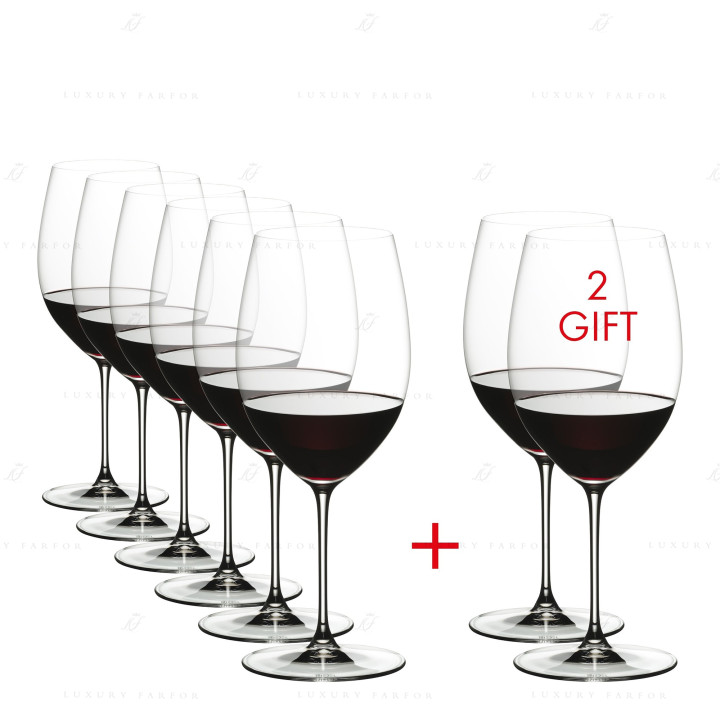 Бокал для красного вина Cabernet/Merlot 709мл, 8шт.  коллекции Veritas бренда Riedel