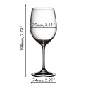 Бокал для белого вина Viognier/Chardonnay 350мл, 2шт.  коллекции Vinum бренда Riedel