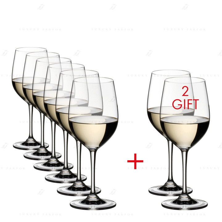Бокал для белого вина Viognier/Chardonnay 350мл, 8шт.  коллекции Vinum бренда Riedel