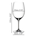 Бокал для красного вина Cabernet/Merlot 610мл, 8шт.  коллекции Vinum бренда Riedel
