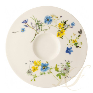 Чашка чайная / капучино с блюдцем 0,25л коллекции Brillance Fleurs des Alpes бренда Rosenthal