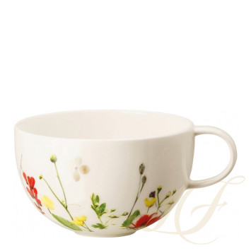 Чашка чайная с блюдцем 0,25л коллекции Brillance Fleurs Sauvages бренда Rosenthal