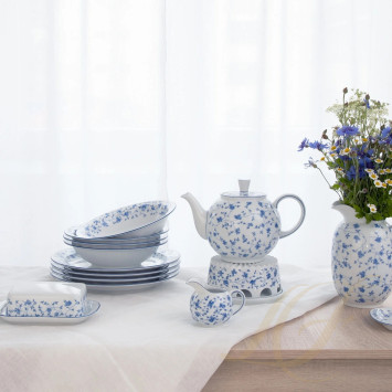 Сахарница 0,2л коллекции Form 1382 Blaublüten бренда Rosenthal