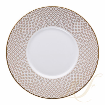 Чашка чайная с блюдцем 0,23л коллекции Francis Carreau Beige бренда Rosenthal