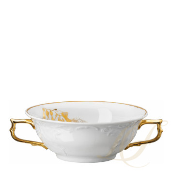 Чаша суповая с блюдцем 0,23л коллекции Heritage Midas бренда Rosenthal