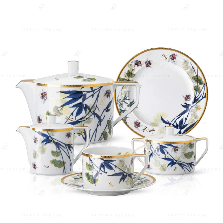 Чайный сервиз на 6 персон коллекции Heritage Turandot бренда Rosenthal