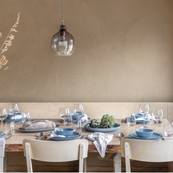 Тарелка глубокая 23см коллекции Joyn Denim Blue бренда Rosenthal