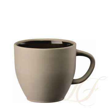 Чашка кофейная с блюдцем 0,24л коллекции Junto Bronze бренда Rosenthal