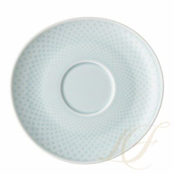 Чашка чайная с блюдцем 0,24л коллекции Junto Opal Green бренда Rosenthal