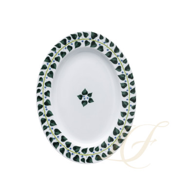 Блюдо овальное 32см коллекции Magic Garden Foliage бренда Rosenthal