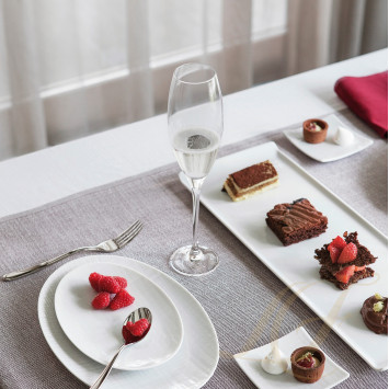 Блюдо овальное 30см коллекции Mesh бренда Rosenthal