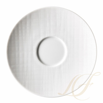 Чашка чайная с блюдцем 0,22л коллекции Mesh бренда Rosenthal