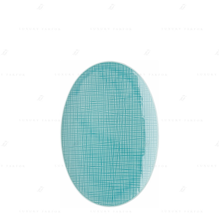 Блюдо овальное 25см коллекции Mesh Colour 