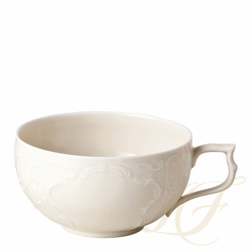 Чашка чайная с блюдцем 0,23л коллекции Sanssouci Elfenbein бренда Rosenthal