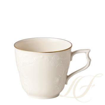 Чашка кофейная с блюдцем 0,21л коллекции Sanssouci Elfenbein Gold бренда Rosenthal