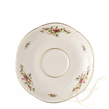 Чашка кофейная с блюдцем 0,21л коллекции Sanssouci Elfenbein Ramona бренда Rosenthal