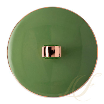 Кружка с крышкой 0,39л коллекции Signum by Swarovski 