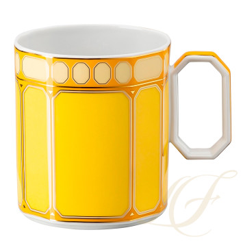 Кружка с крышкой 0,39л коллекции Signum by Swarovski 