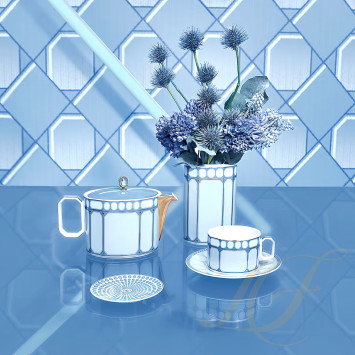 Тарелка 10см коллекции Signum by Swarovski 