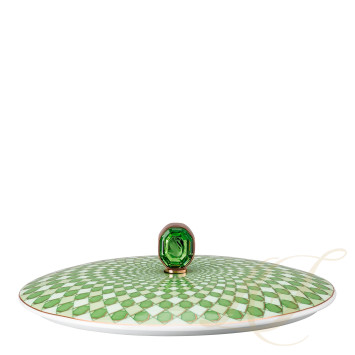 Чаша суповая с крышкой 15см коллекции Signum by Swarovski 