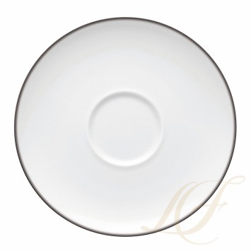 Чашка чайная с блюдцем 0,24л коллекции TAC Platin бренда Rosenthal