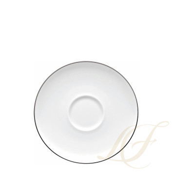 Чашка эспрессо с блюдцем 0,12л коллекции TAC Platin бренда Rosenthal