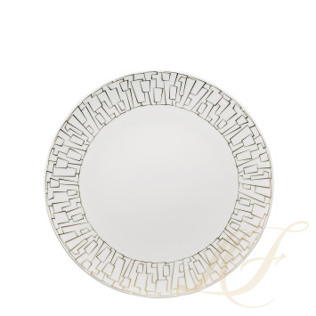Тарелка главная 28см коллекции TAC Skin Gold бренда Rosenthal
