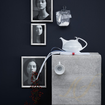 Чайный сервиз на 6 персон коллекции TAC Stripes 2.0 бренда Rosenthal