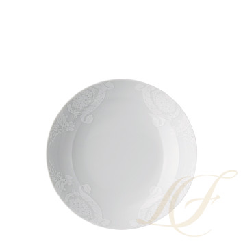 Тарелка суповая 22см коллекции Barocco 92 Bianco бренда Rosenthal Versace