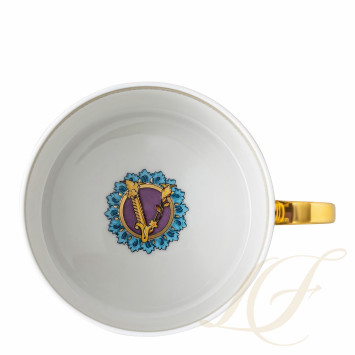 Чашка чайная с блюдцем 0,2л бренда Rosenthal Versace