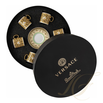 Набор из 6 чашек экспрессо 0,1л бренда Rosenthal Versace