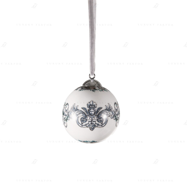 Фарфоровый шар 7,5см коллекции La Coupe des Dieux Holiday бренда Rosenthal Versace