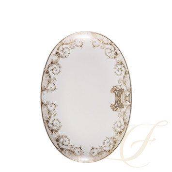 Блюдо овальное 33см коллекции La Coupe des Dieux бренда Rosenthal Versace