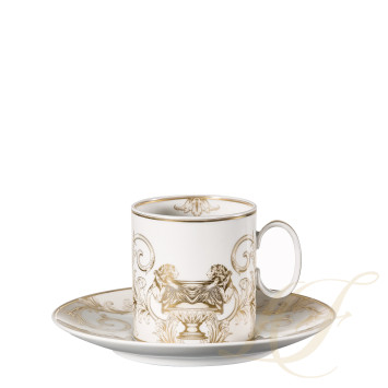 Чашка кофейная с блюдцем 0,23л коллекции La Coupe des Dieux бренда Rosenthal Versace
