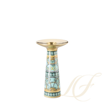 Ваза/подсвечник 18см коллекции La Scala del Palazzo - Verde бренда Rosenthal Versace