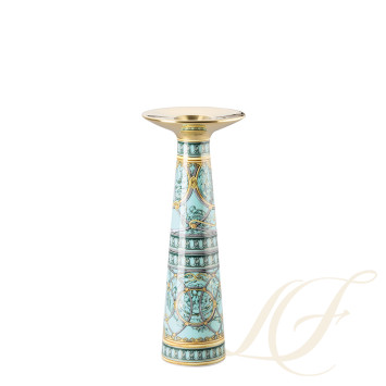 Ваза/подсвечник 25см коллекции La Scala del Palazzo - Verde бренда Rosenthal Versace