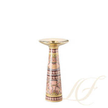 Ваза/подсвечник 20см коллекции La Scala del Palazzo - Rosa бренда Rosenthal Versace