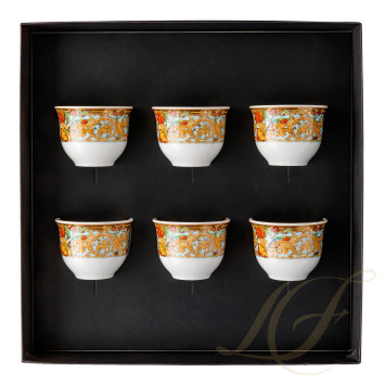 Набор из 6 кружек коллекции Le Jardin de Versace бренда Rosenthal Versace