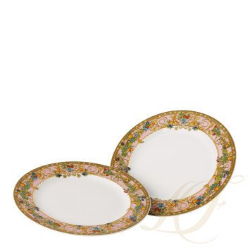Тарелка закусочная 22см, 2шт. коллекции Le Jardin de Versace Anniversary бренда Rosenthal Versace