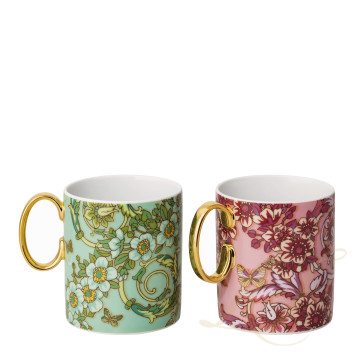 Кружка 0,3л, 2шт. коллекции Le Jardin de Versace Anniversary бренда Rosenthal Versace