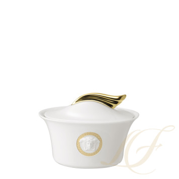 Сахарница 0,20л коллекции Medaillon Meandre D'or бренда Rosenthal Versace