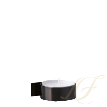 Настольный подсвечник 5см коллекции Medusa Black бренда Rosenthal Versace