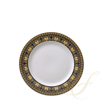Тарелка закусочная 22см коллекции Medusa blue бренда Rosenthal Versace