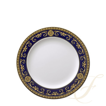 Тарелка главная 27см коллекции Medusa blue бренда Rosenthal Versace