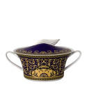 Столовый сервиз на 6 персон, 20 предметов коллекции Medusa blue бренда Rosenthal Versace